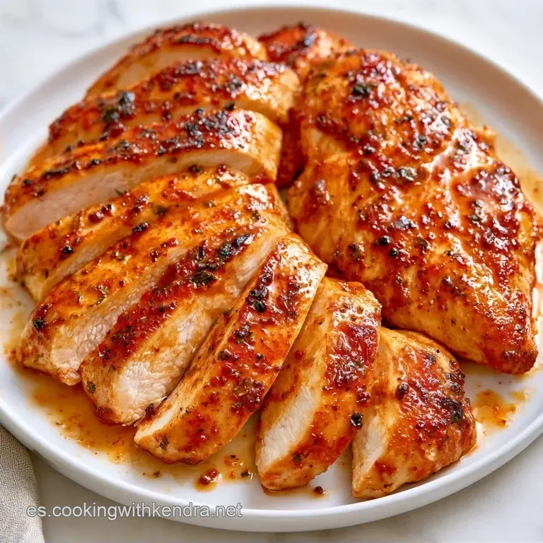 Pechugas De Pollo Jugosas En Freidora De Aire