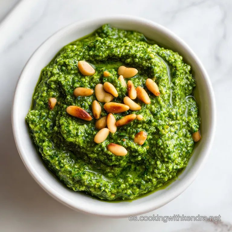 Salsa Pesto Sauce: Fresca y Tradicional