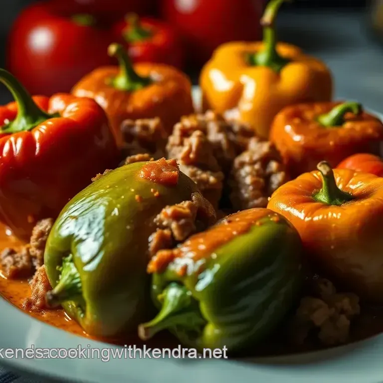 Pimientos Rellenos a la Espa&ntilde;ola: El Secreto de la Abuela
