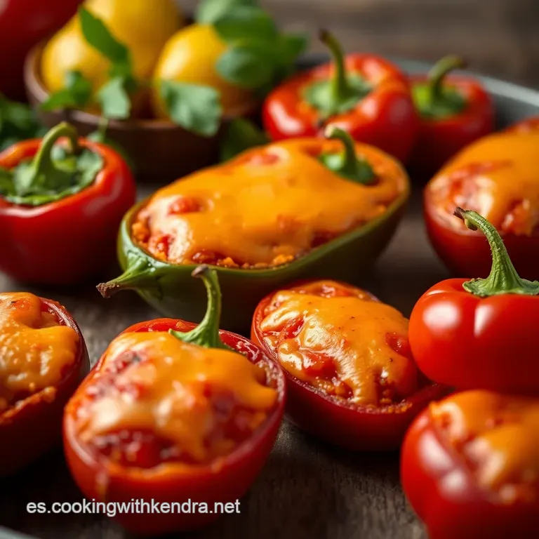Pimientos Rellenos a la Espa&ntilde;ola: Un Cl&aacute;sico con Sabor Casero