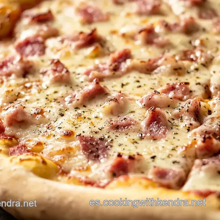 Pizza Carbonara: The Italian Stallion of Flavors
