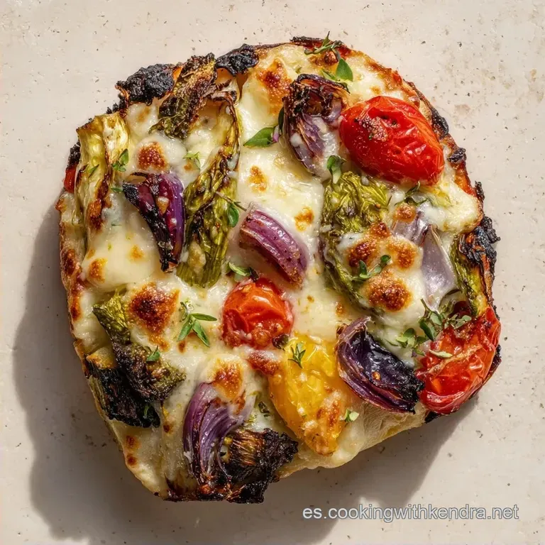 Pizza De Verduras Casera: Base Crujiente