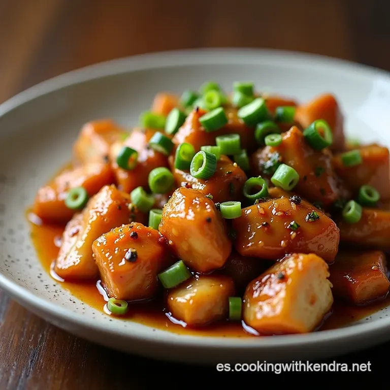 Pollo Teriyaki Umami Express Glaseado Perfecto y Jugosidad Garantizada