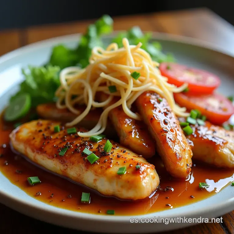 Pollo Teriyaki Glaseado a la Perfecci&oacute;n Dulce Salado y Crujiente
