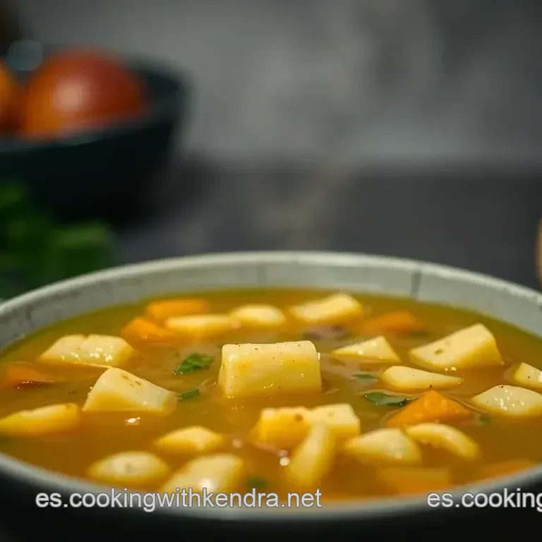 Porrusalda Cl&aacute;sica: Sopa Vasca de Puerros y Patatas con Bacalao