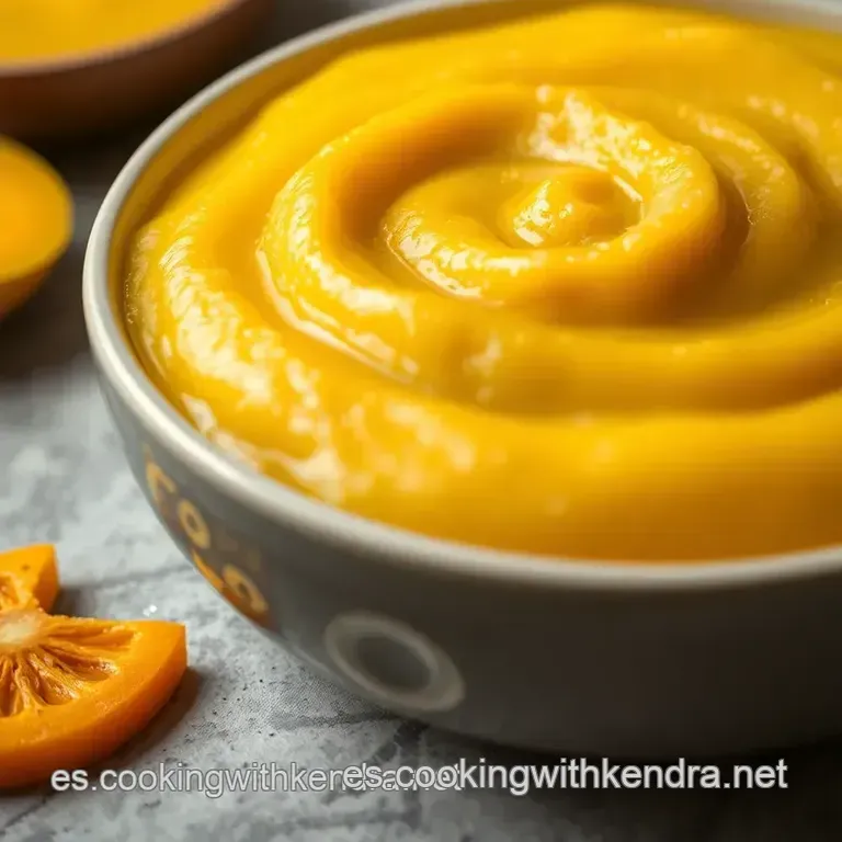 Pur&eacute; De Calabaza Suave Y Especiado presentation