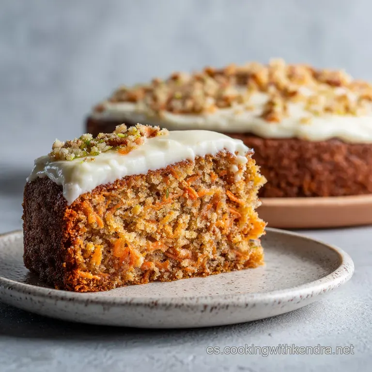 Queque de Zanahoria y Manzana: Receta Casera