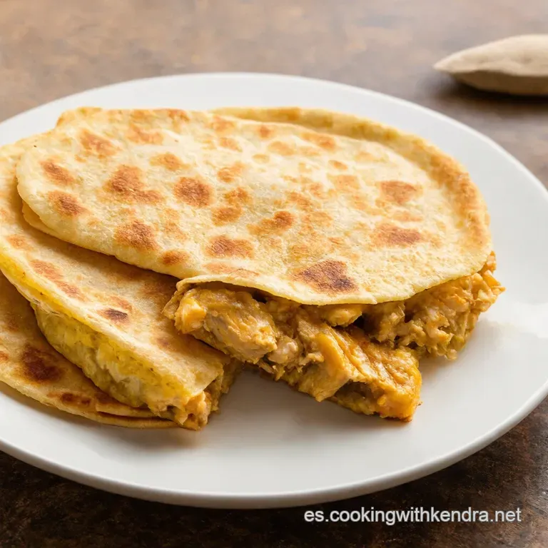 Quesadillas de Pollo con Toque Casero
