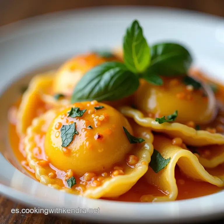 Ravioles Caseros de Ricota y Espinaca