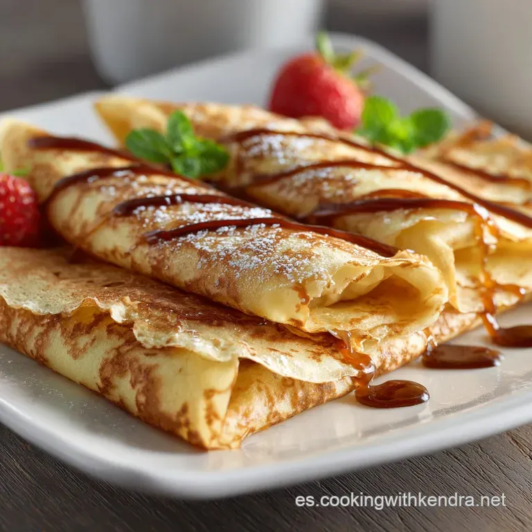 Crepas Cl&aacute;sicas Francesas: La Receta Base para Dominar lo Dulce y Salado