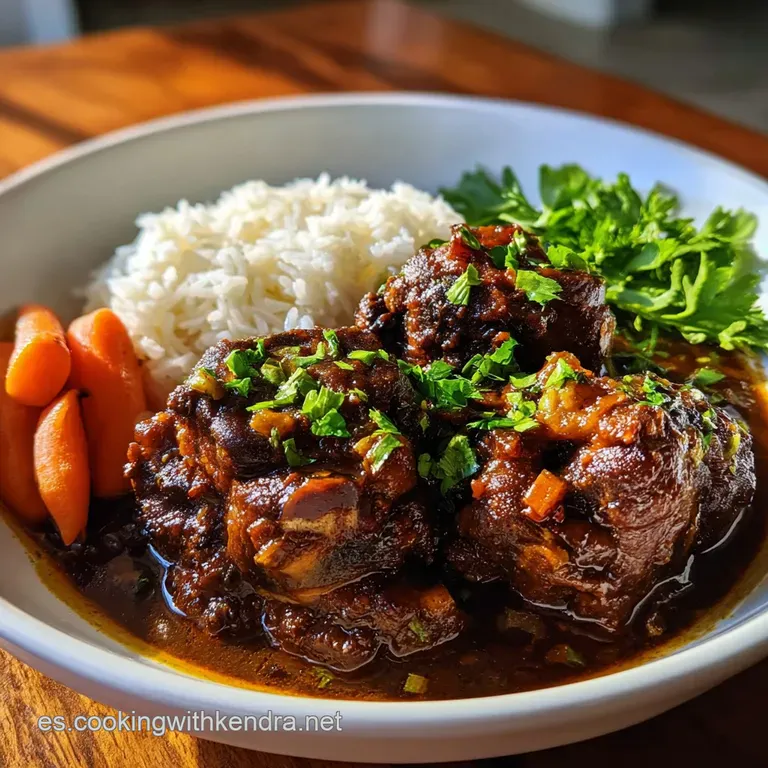 Receta Rabo de Toro: Guiso Fundente