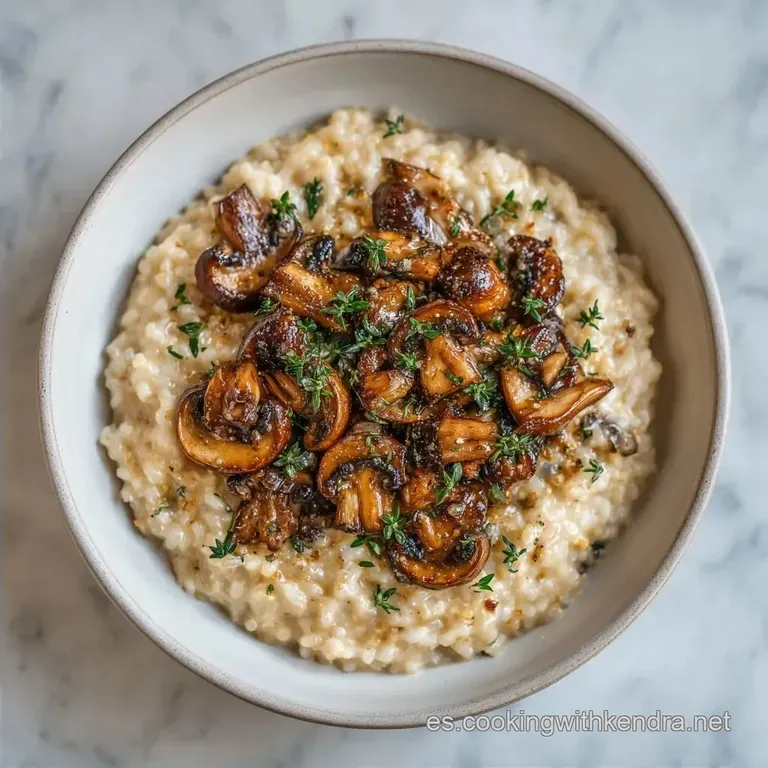 Risotto De Setas Gourmet: Cremoso Y Tradicional