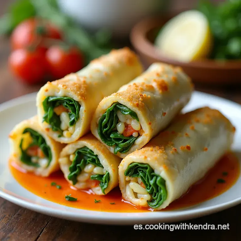 Rollito de Primavera Fresco y Crujiente