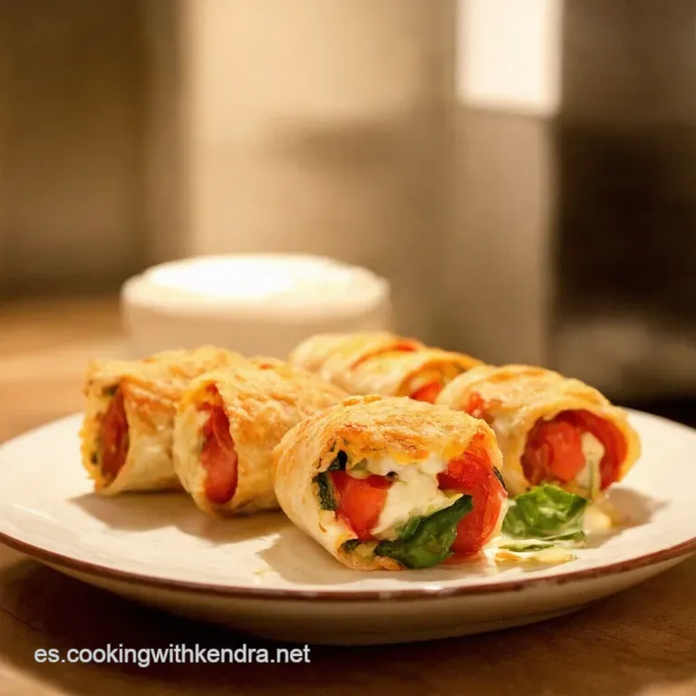 Rollitos De Lasa&ntilde;a Caprese Un Bocado De Italia presentation