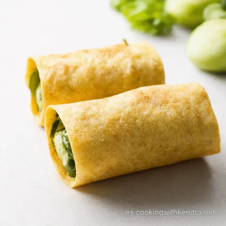 Rolls de Primavera Frescos Hechos en Casa