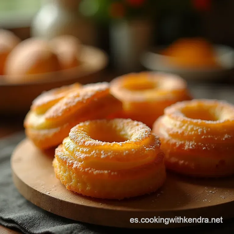 Rosquillas De Viento Tradicionales El Bocado Crujiente Y Esponjoso De La Abuela presentation