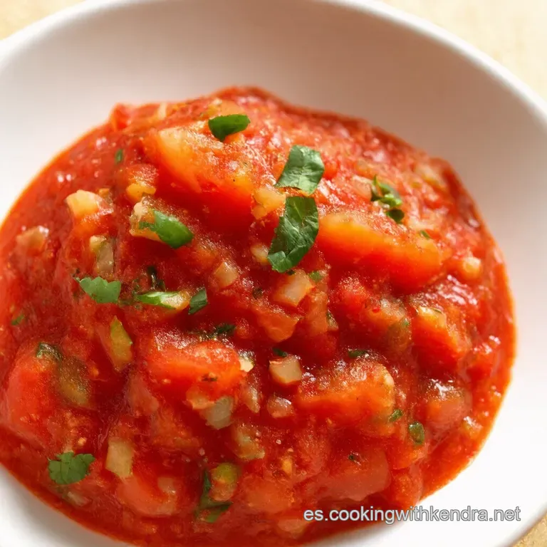 Salsa de Tomate Casera Secreto de la Abuela