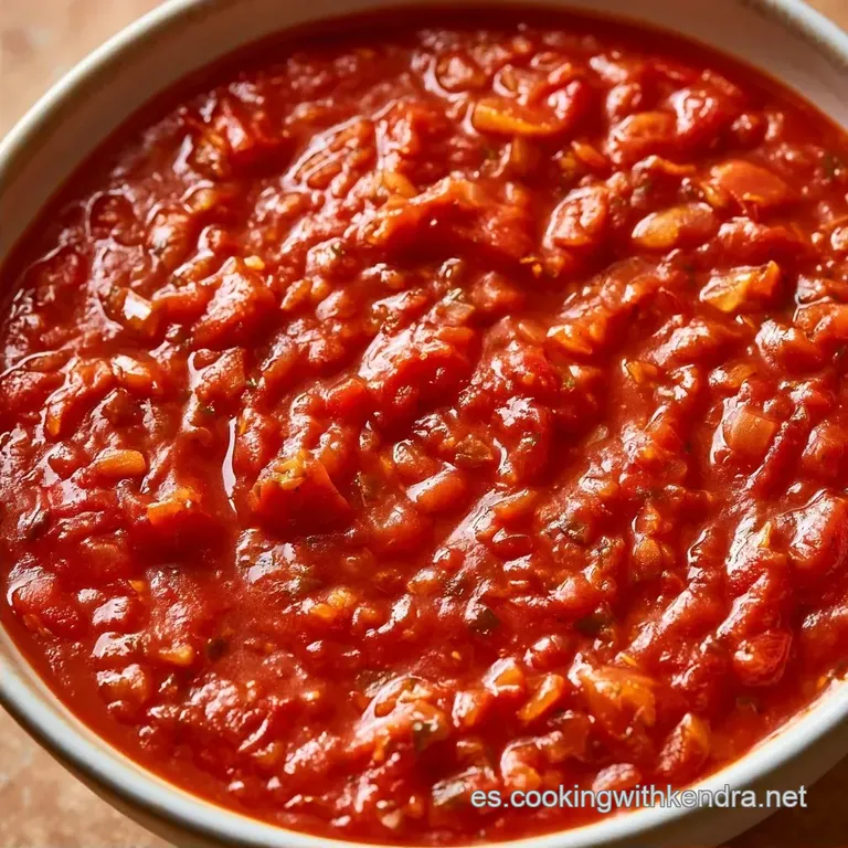 Salsa de Tomate Casera Para Pasta