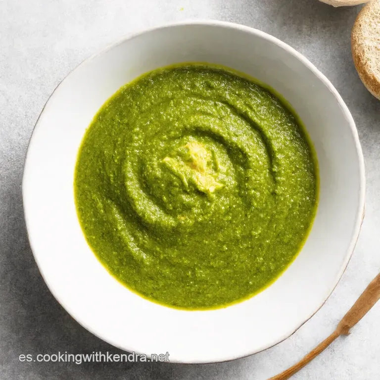 Salsa Verde Vibrante con Ajo Rostizado