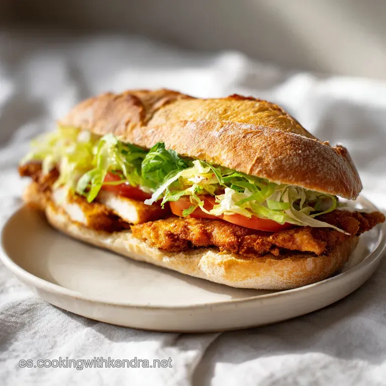 Sandwich de Milanesa: Rebozado Jugoso