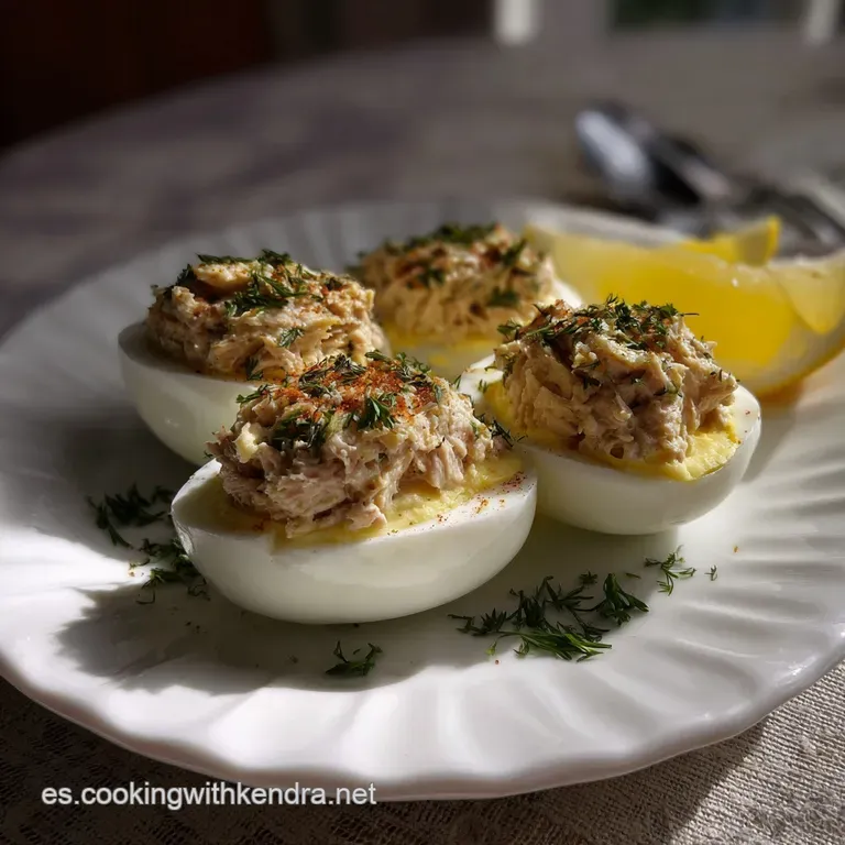 Huevos Rellenos At&uacute;n Sper Fcil