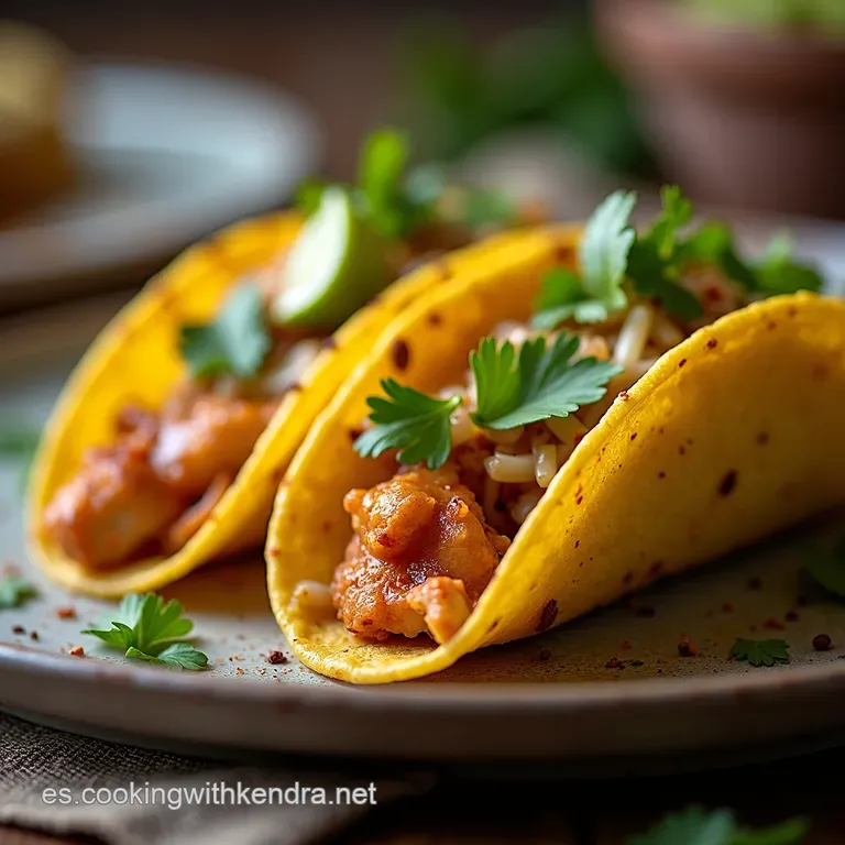 Tacos Callejeros de Pollo a la Parrilla