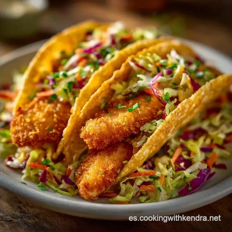 Tacos de Pescado con Col: Estilo Ensenada y Crujientes