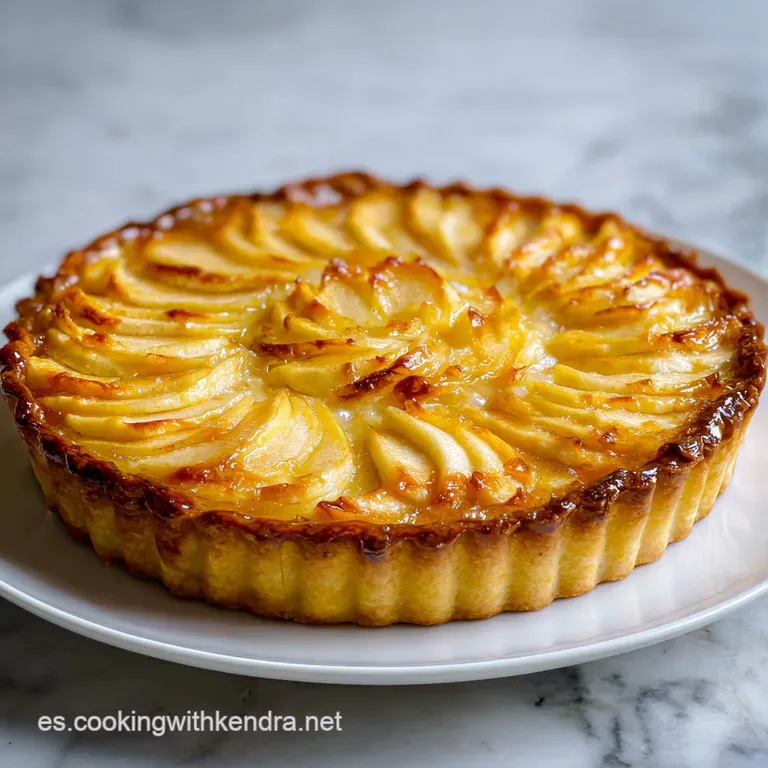 Tarta Antigua de Manzana: Cremosa y Caramelizada