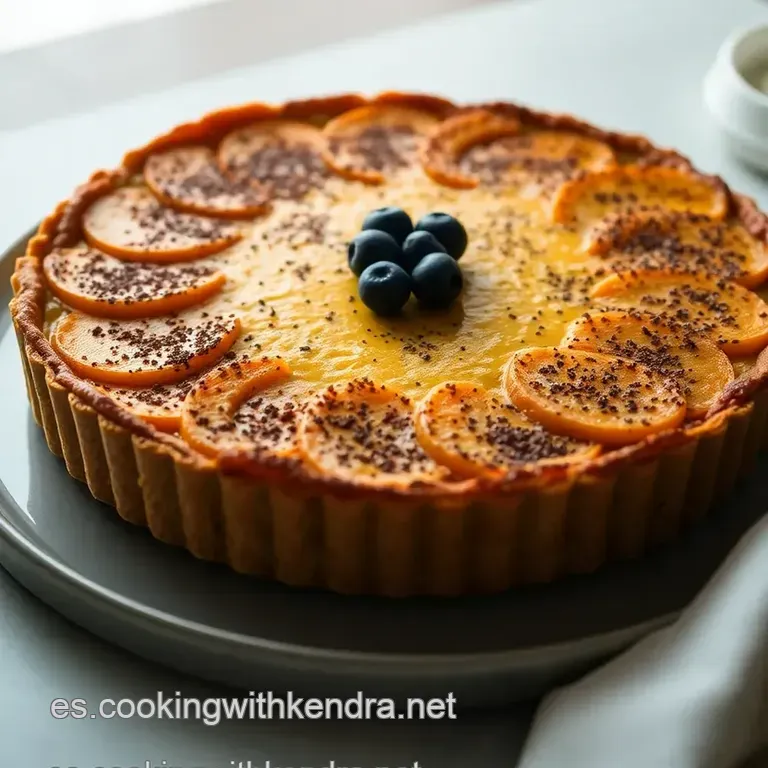 Tarta Crudivegana De Calabaza Y Coco presentation