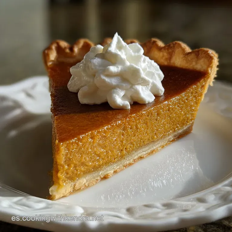 Tarta de Calabaza Americana al Horno