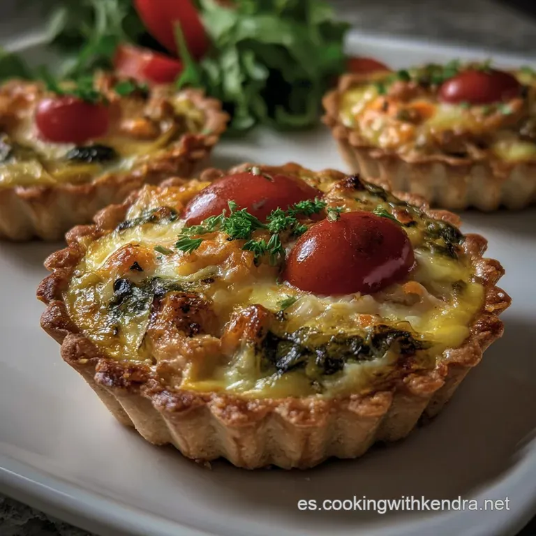 Receta de Tartaletas Saladas con Base Crujiente
