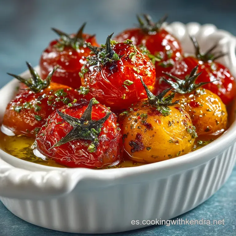 Tomates Cherry Confitados al Horno: Aromas de la Abuela