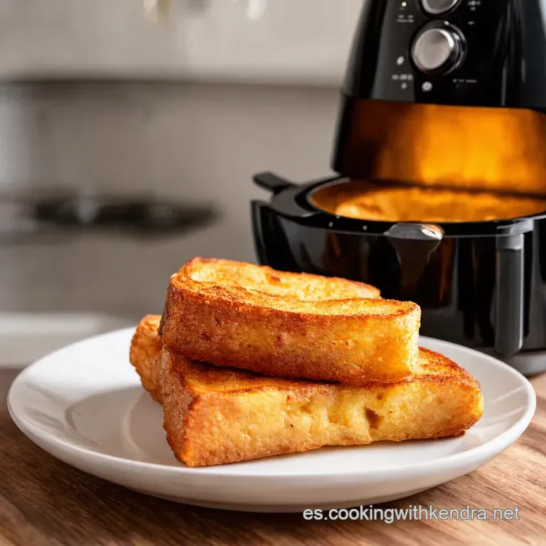 Torrijas Crujientes Al Air Fryer Un Cl&aacute;sico Renovado presentation