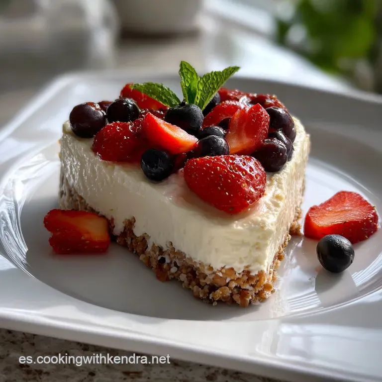 Receta Torta Amor Sin Horno: Postre Fr&iacute;o presentation