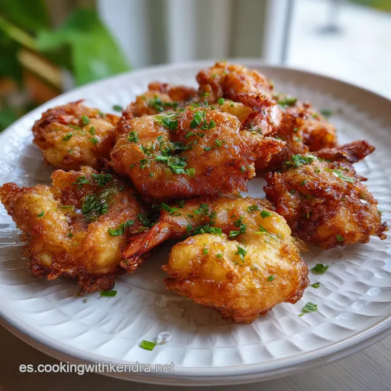Tortilla de Camarones Crujiente con Encaje