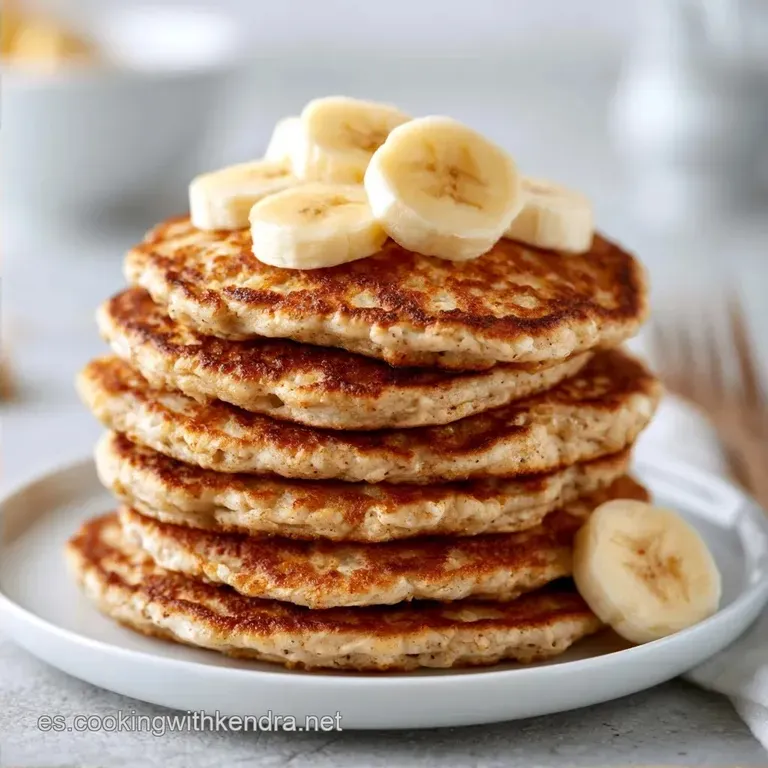 Tortitas De Avena Y Platano Saludables
