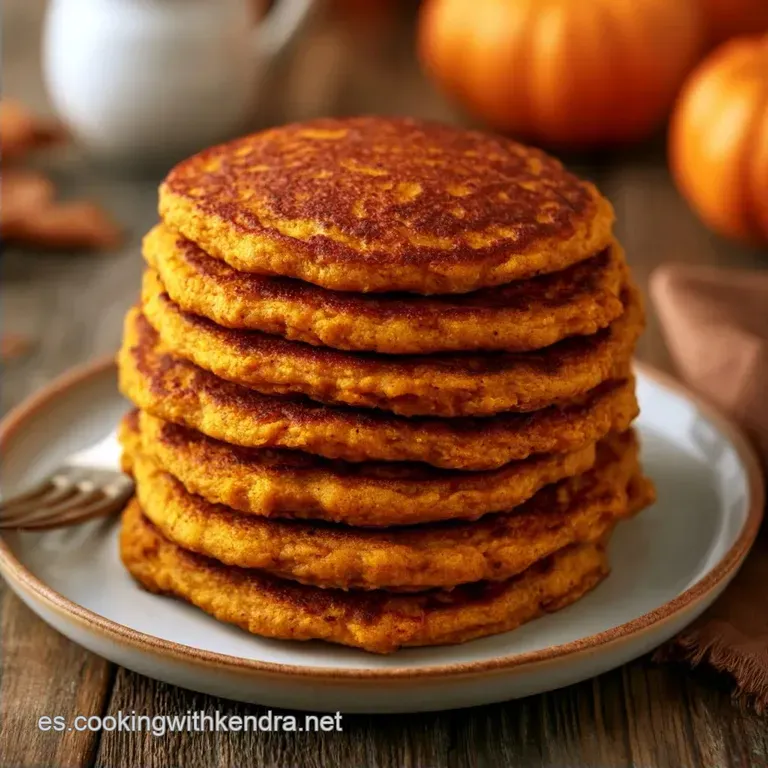 Tortitas De Calabaza Esponjosas Y Saludables