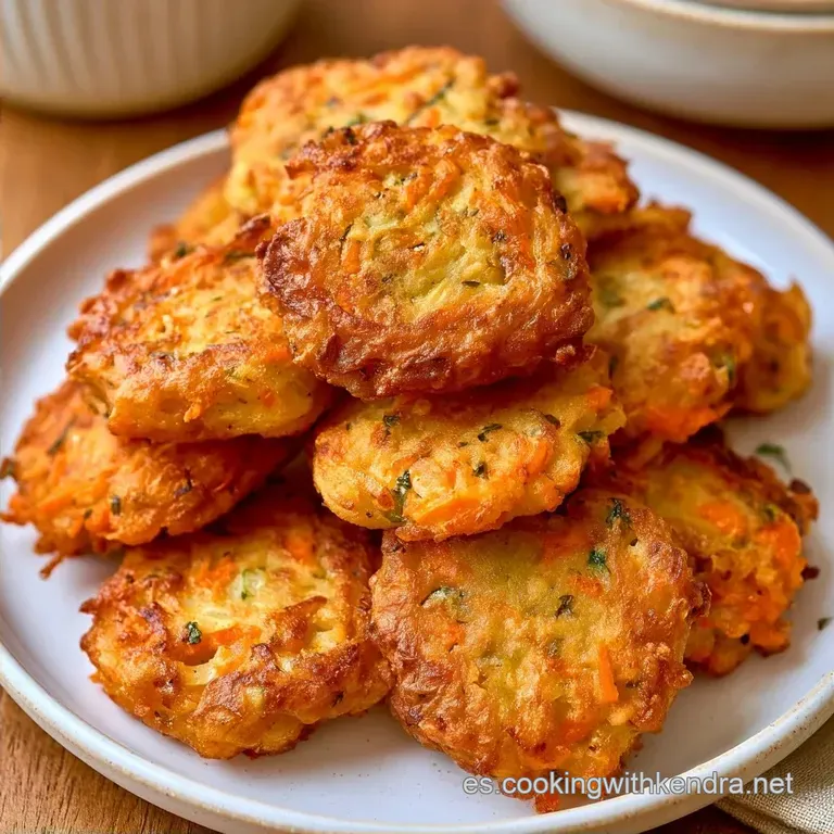 Tortitas De Verduras Crujientes Caseras