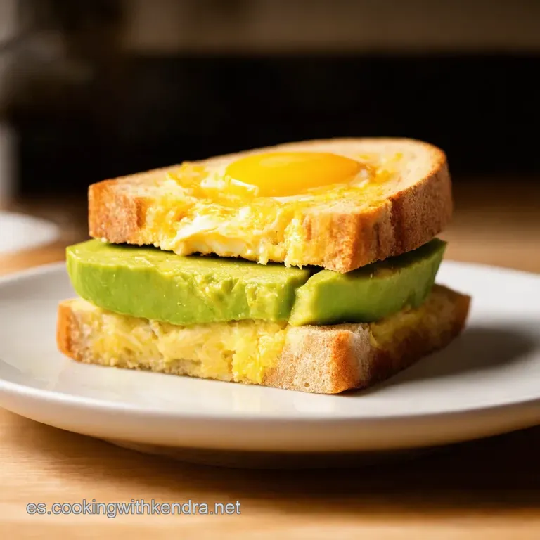 Tosta Crujiente De Aguacate Huevo Revuelto Y Verduritas Un Desayuno De Campeones presentation