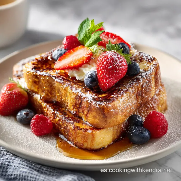 Tostadas Francesas: Receta Gourmet con Acabado Dorado