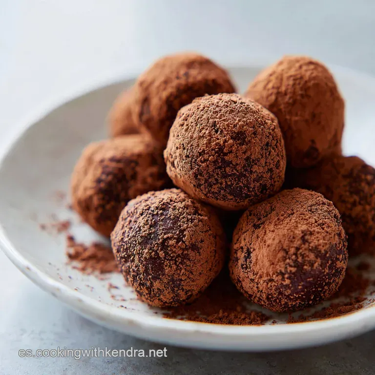 Glossy, rich chocolate truffles artfully arranged on a slate board, topped with flaky sea salt, appealing to the senses.