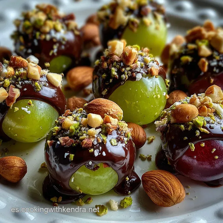 Uvas de Fin de A&ntilde;o con Chocolate