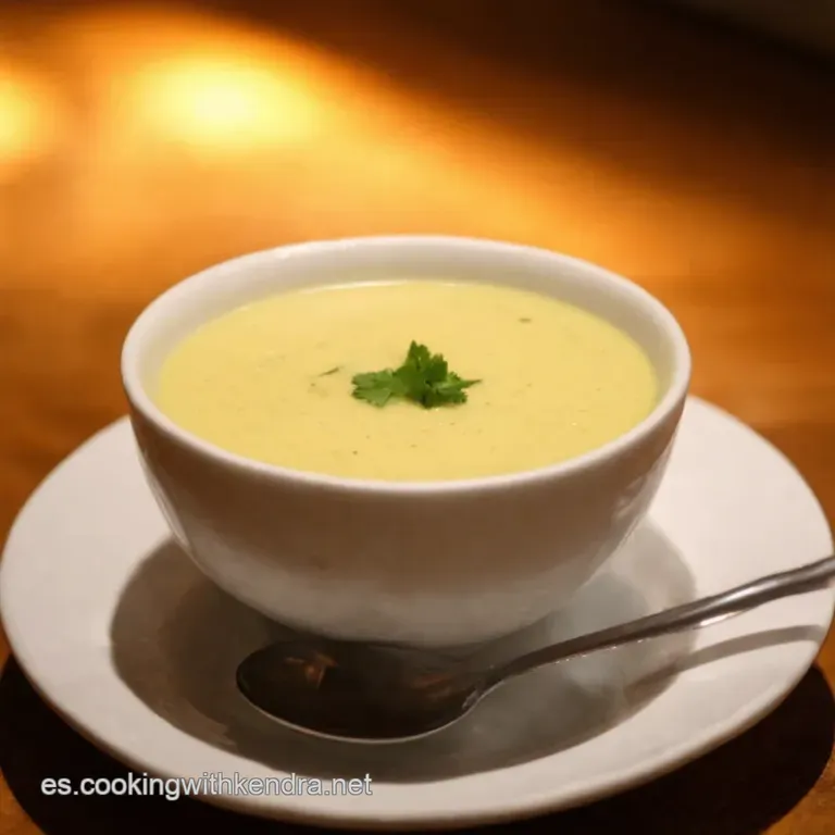 Vichyssoise Crema Refrescante De Puerros Y Patatas presentation