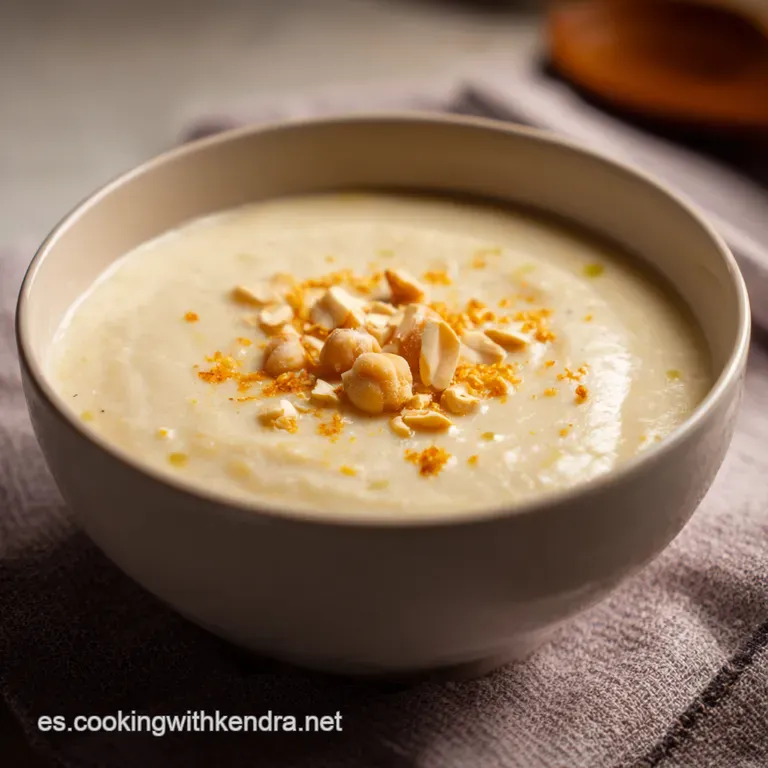 Vichyssoise De Garbanzos Especiada presentation