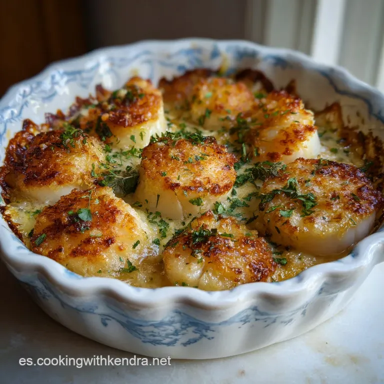 Vieiras a la Gallega: Costra Crujiente