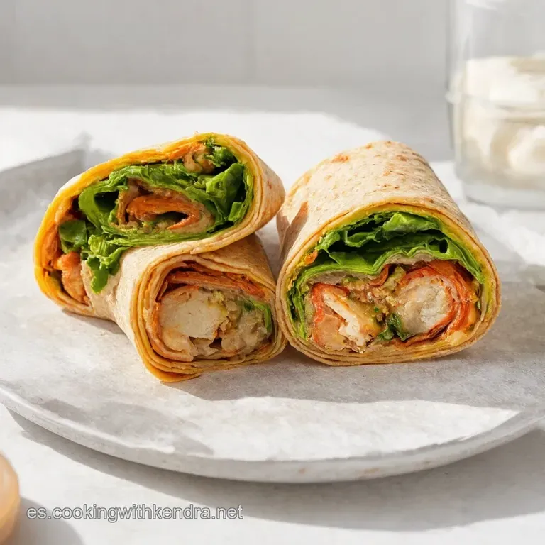 Wrap Crujiente del Suroeste M&aacute;s Sabroso Hecho en Casa