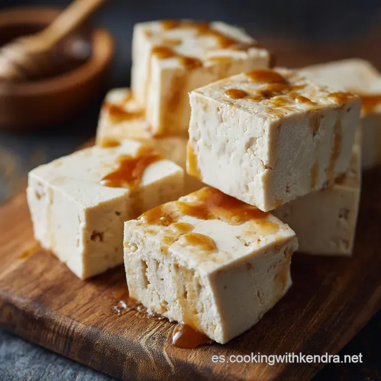 Yogur Cremoso De Tofu Albaricoques Y D&aacute;tiles presentation