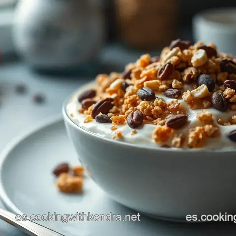 Yogurt con Granola Casera y Moras Frescas